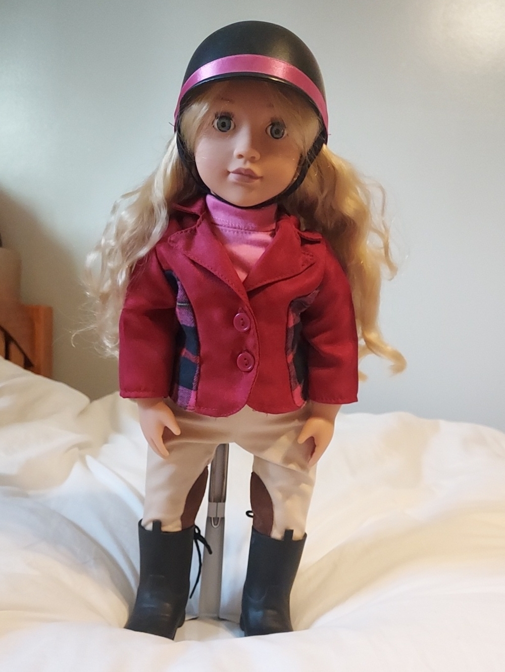 Our Generation Doll - Lily Anna In Equestrian Riding Outfit Set -